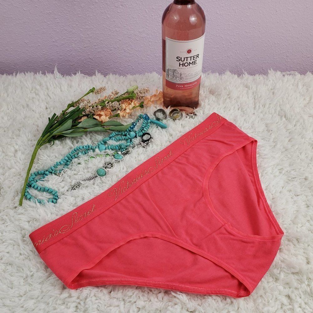 VS Cute and Sexy Pink Logo Waist Lace HIPHUGGER